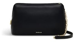 RADLEY London Ella Mews Small Ziptop Crossbody for Women, in Black Smooth Nappa Leather