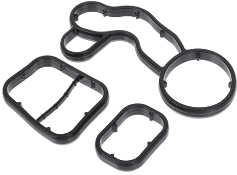 Hihaha Joint Pour Carter De Transmission Pour Bmw X1 16-20 3 Pièces | Pour Bmw X2 18-19, 330i 17-19, 430i 17-19, 530i 17-19; Pour Mini Cooper 14-20. Caoutchouc, Noir, OE:11428591460, Neuf