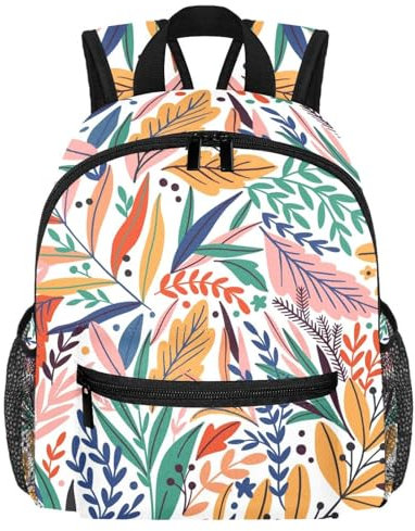 Süßer Kleinkind-Rucksack – buntes Cartoon-Monster-Muster, moderne Kindertasche für Vorschule, Schule, Mädchen und kleine Kinder, Mehrfarbig 3, 25.4x10x30 CM/10x4x12 in