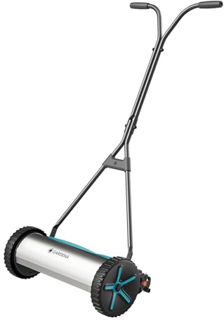 Gardena Cortacésped Manual Comfort 401 Cortacéspedes helicoidales: Césped inglés, 40 cm de Ancho de Corte, Inalámbrico, Fácil de Empujar, para céspedes de hasta 250 m² (11760-88)