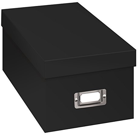 Pioneer Photo CD & DVD Storage Box, Black
