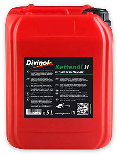 Divinol Kettenöl H mit Haftzusatz 5L für Motorsägen, 100 Viskosität