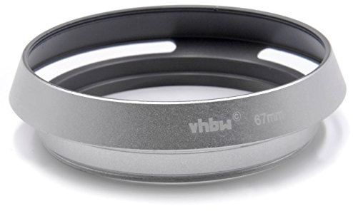 vhbw paraluce 67mm compatibile con Sony E 18-200 mm 3.5-6.3 OSS, Sony E 18-200 mm F3.5-6.3 PZ OSS obiettivo