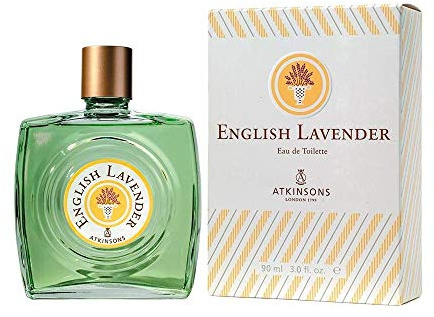 ATKINSONS English Lavender Edt, für Damen und Herren, perfekt für einen langanhaltenden Duft, mit 90 ml