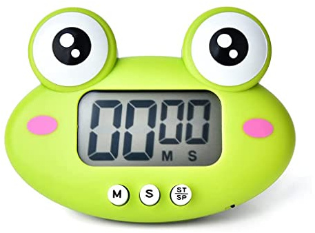 XLKJ Küchentimer Eieruhr Magnetisch Timer Digitaler Kurzzeitwecker 60 Minuten Kurzzeitmesser Kleine Stoppuhr zum Kochen, Backen, Sport, Studieren