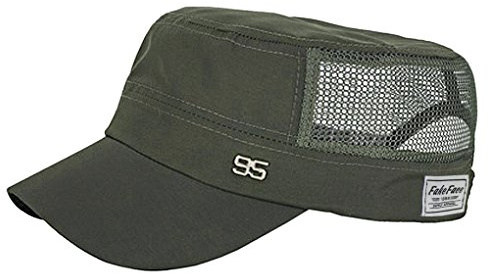 TINAYAUE Baseball Cap für Herren Vintage Armee Mesh Flat-Top Outdoor Baseballmütze Dünne Sonnekappe Sommer Frühling Verstellerbar Mesh Cap für Jungen und Erwachsene