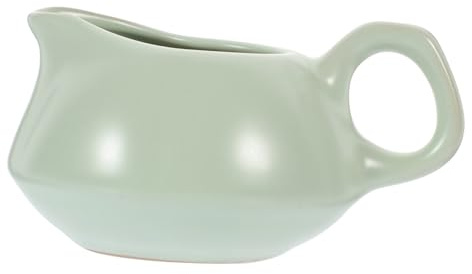 BELLIFFY Jarra De Para Salsa Salsera De Leche Dispensador De Salsa Con Asa Para Condimentos
