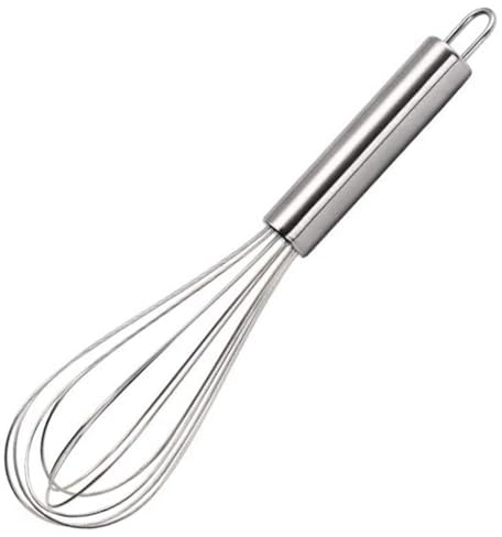 NZM Fouet professionnel en acier inoxydable de 20,3 cm pour cuisine, fouet en fil de ballon pour la cuisine