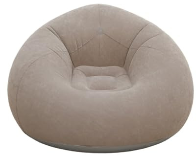 Inflatable Lazy Sofa Air Recliner Single Flocking Sofa(Style2)