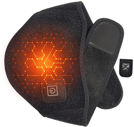 Cojín de calor para el cuello - 3 niveles de calor vendaje térmico eléctrico - Cojín térmico eléctrico para el cuello - Para mujeres, hombres, personas mayores, hogar, lugar de trabajo, relajación