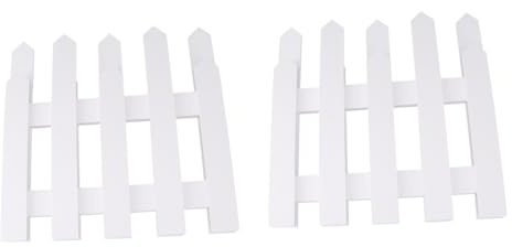 CIYODO Recinzioni in Legno per Interni Articoli per Feste Paesaggistiche Decorative Flessibili Facile Utilizzo per Cortili Spazi Verdi da Favola e Case delle Bambole