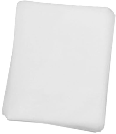 ULTECHNOVO Filtri per Collettore Polvere Unghie 100 Pezzi Cotone Bianco Resistente Anti-usura Facile Sostituzione per Saloni Unghie Professionali