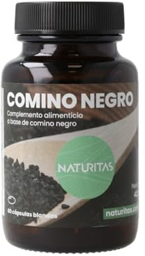 Aceite de comino negro | 60 perlas | Naturitas Essentials | Prensado en frío | Antioxidante e inmunomodulador natural | Fitoterapia