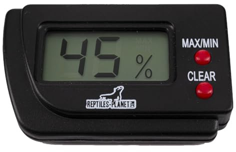 Reptiles-Planet Digital Hygrometer för Terrarium Reptiler