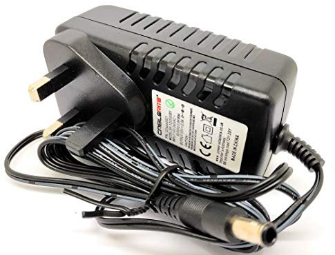 12V Mains Cable Adaptor plug Power Supply Charger for Makita DMR106B Jobsite Radio