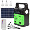 Centrale elettrica portatile, generatore solare con pannelli inclusi, batteria al litio LiFePO4, piccolo generatore ad energia solare con prese DC/USB, torcia a LED per uso domestico, campeggio