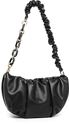 Miss Lulu Umhängetasche Damen, Crossbody Bag Damen PU Leder, Handtasche Mittelgroß Tasche Klein, Goldene Hardware