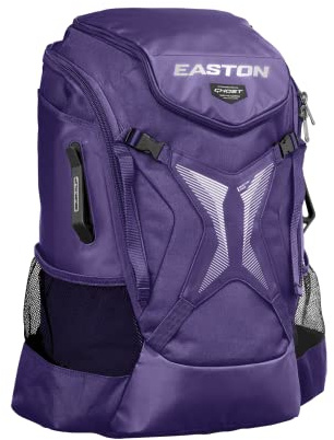 Easton | GHOST NX Backpack Bag Series | Adult | Team Logo Embroidery Panel | Purple