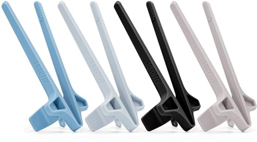 SNACTIV LITE Finger Chopsticks for Gamers 4PC Bundle - As Seen on Shark Tank! The Official Snacking Tool of the Future - Enjoy Snacks and Chips with Ease - Innovative Gaming Snacking Solution