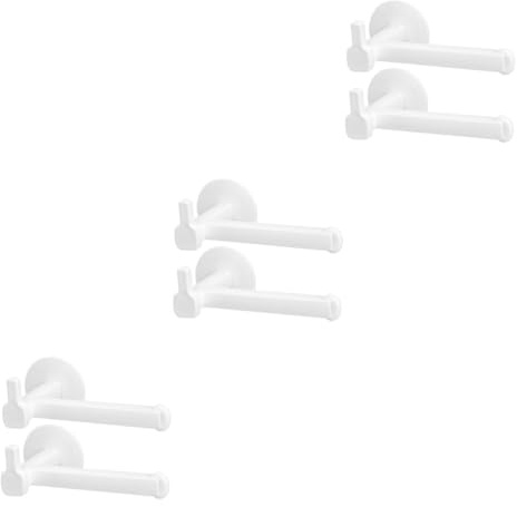 Cabilock 6piezas Soporte De Cortina Ajustable Sin Perforaciones Gancho De Sujeción De Pared para Drapeado De Ventanas para Salón y Dormitorio