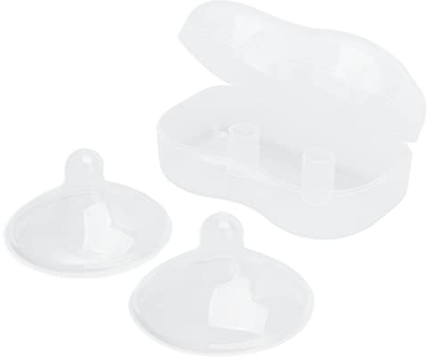 Nippelkissen für Leckende, Brustwarzenschutz für Stillzeit 2set Transparente Silikonnippelwächter für Stillende Brustwarzen für Stillen