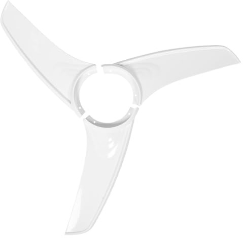NUOBESTY 3pièces Lot de Pales de Rechange pour Ventilateur sur Pied Plastique Accessoires pour Remplacement de Pales de Ventilateur