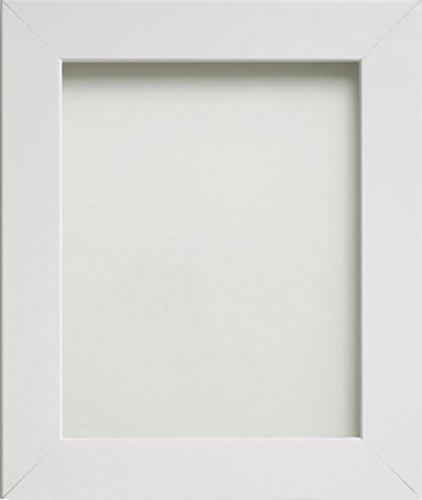 Frame Company Watson White 20x16 Photo Frame with Real Glass | Fits a 20x16 image, Frame size 20x16, Overall approx 22.4x18.4, Real Glass Front