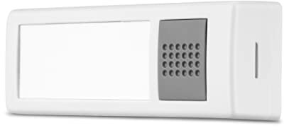 REV 0046898 Klingel, Funk Klingeltaster integrierbar, 8-12V AC/DC, mitBatt., Weiss