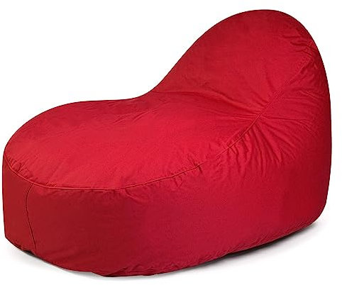 Outbag Slope XL Plus (red) Der Outdoor-Sitzsack für den Garten und die Terrasse Ganzjährig Outdoor geeignet