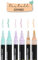 ONLINE 6er-Set Acryl-Stifte Pastell Beige, Lavendel, Türkis I Stark deckendes Handlettering Set mit Fineliner & Marker I pastellige Acryl Marker für DIY-Projekte I für Papier, Glas, Holz, Stein, Stoff