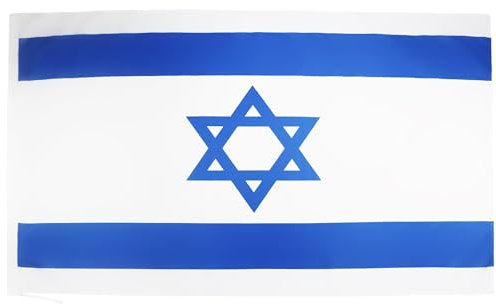 AZ FLAG Bandiera Israele 90x60cm - Bandiera ISRAELIANA 60 x 90 cm Foro per Asta