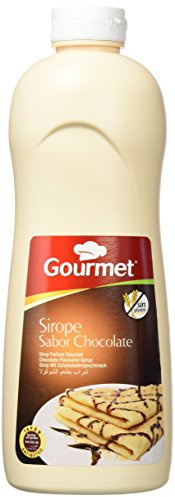 Gourmet - Sirope - Sabor chocolate - 1200 g - [Pack de 3]
