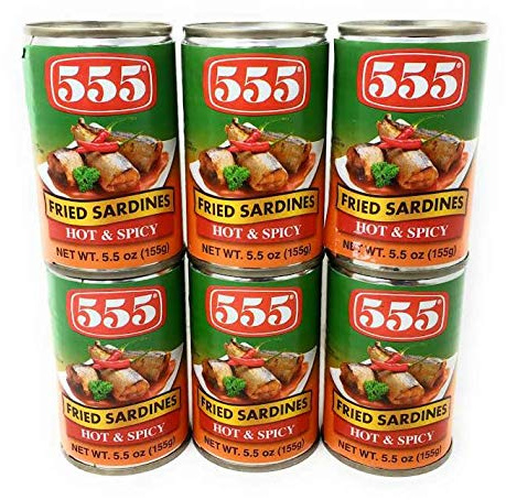 555 sardinas enlatadas 6 Pack of 155g