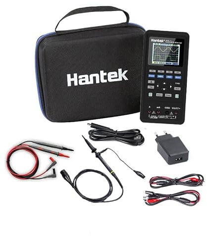 Hantek 3in1 USB Automotive handheld Oscilloscope Portable Software HANTEK 2D72 2D42 2C42 2C72 Multimeter Mini Oscilloscope Signal Generator(Hantek2D42)
