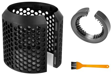 Outer Filter Cage Cover Filter Cleaning Brush Replacement for Dyson for Airwrap Styler HS01 HS05, Strainer Magnetic Filter Cover Attachment
