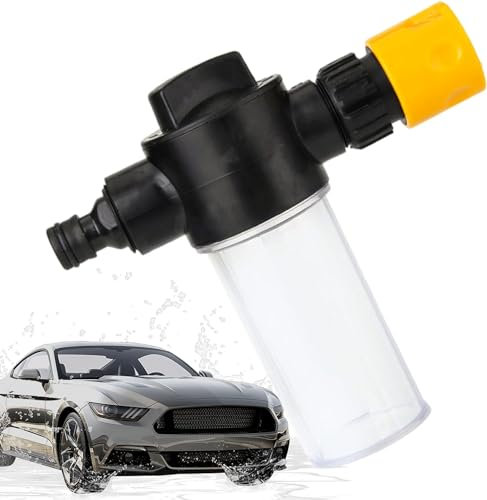 SILULCM Pistola per Lavaggio Auto a Schiuma Con Idropulitrice ad Alta Pressione, Quick Connect, Spruzzatore Regolabile per Tubo e Cura