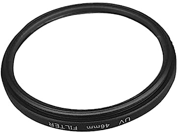 Veemoon Filtro Protector de Lente de 46 Mm para Lentes de Cámara con Marco