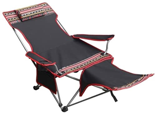 Outdoorstuhl Campingstuhl Klappstuhl Outdoor-Liegestuhl, Ultraleicht, Mittagspause, Siesta-Strand, Freizeit, Auto, Rückenlehne, Tragbarer Angelsitz Mit Abnehmbarem Kissen Angelstuhl Faltstuhl Camping-