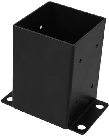 DOITOOL Wood Construction Heavy Duty Fence Post Anchor Bracket for Pavilion Solar Lights