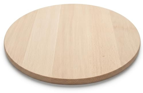Deska drewniana okrągła fi 45 cm do krojenia PIZZY przekąsek sera bukowa