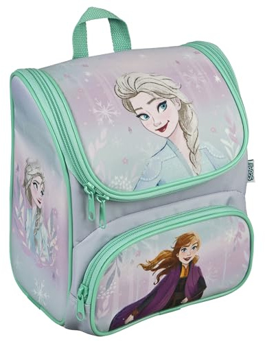 Scooli - CUTIE Cartable d'école maternelle Frozen - Compartiment principal et poche frontale - Bretelles et dos rembourrés - Idéal pour les enfants à partir de 3 ans