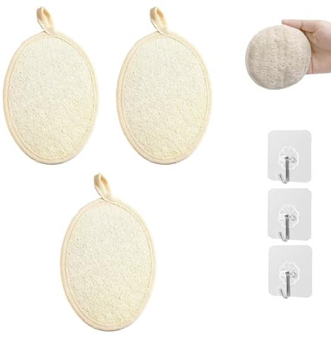 Sponges Shower, Shower Loofah Men, Exfoliating Sponge Sponges for Deep Cleaning and Removing Dirt Exfoliating Body Scrubber for Men&Women