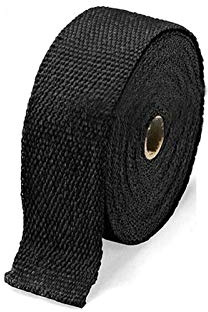 Bande Thermique Echappement 5 m rouleau en fibre de verre bouclier de chaleur moto d'échappement d'échappement de tuyau thermique thermique protection thermique tuyau d'échappement Insulat Ruban Isola