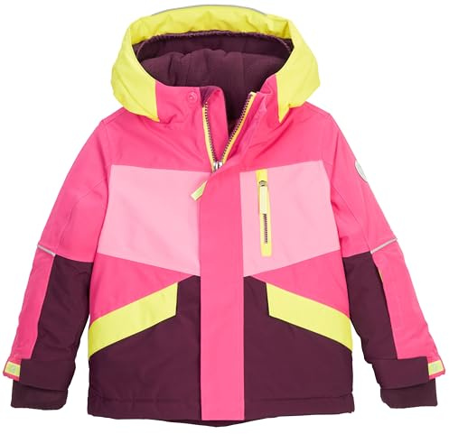 first instinct by killtec Bambini Giacca da sci/giacca funzionale con cappuccio e paraneve FISW 40 MNS SKI JCKT, pink, 110/116, 43387-000