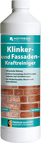Hotrega Klinker- und Fassaden-Kraftreiniger 1 Liter Flasche (Konzentrat)