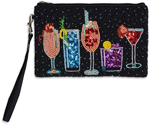 Bamboo Trading Company SHB628 Cocktail Mingle Club Bag, 7-inch Length, Multicolor
