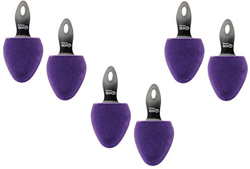 nico Schuhspanner Schuhformer Schaumstoff Griff Selection Contour Silver Purple 3er Set