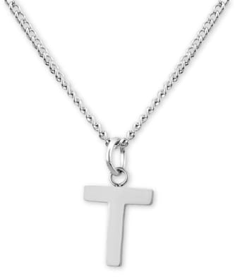 GD GOOD.designs Kette mit Buchstaben Silber - Wasserfest I hautverträgliche Halskette für Damen mit A-Z Anhänger I Initial Buchstabenkette