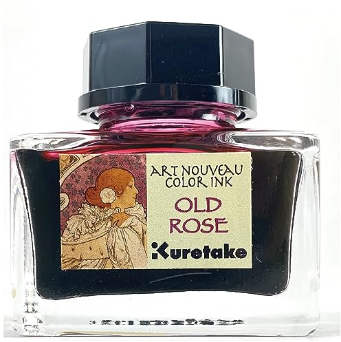 Kuretake Ink Cafe Art Nouveau Old Rose ECF160-541