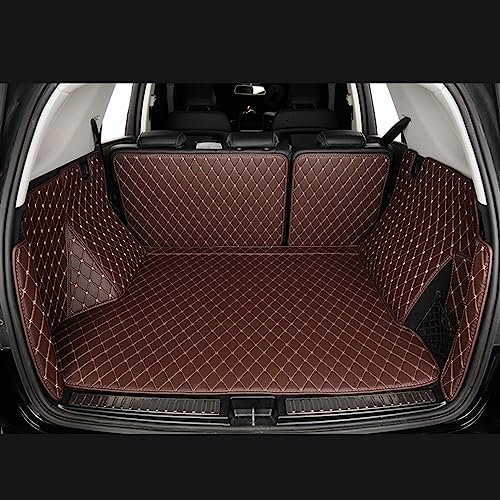 Auto Kofferraummatte Auto Kofferraum Teppich Fit Für Cupra Für Formentor 2020 2021 2022 2023 Auto Zubehör Cargo-Liner Pads Custom Auto Stamm Matten (Farbe : Kaffee)